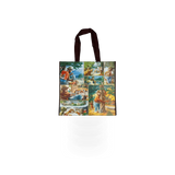 Impact Photographics Smokey Recycle Tote Bag with eco-friendly design featuring reusable material and sturdy handles.