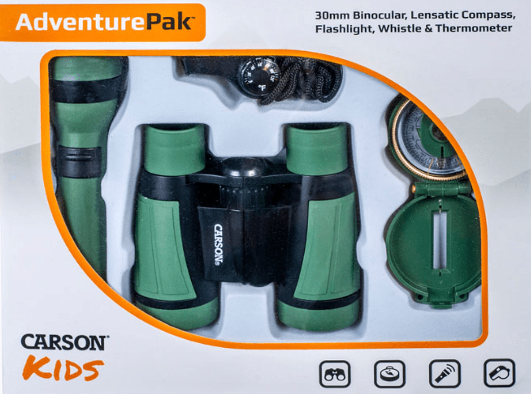 Carson Adventurepak kids outdoor toy set with colorful play equipment and accessories for outdoor adventure and active fun.
