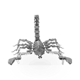 Metal Earth Scorpion toy model by Fascinations, detailed metal craft of a scorpion with intricate design and realistic features.