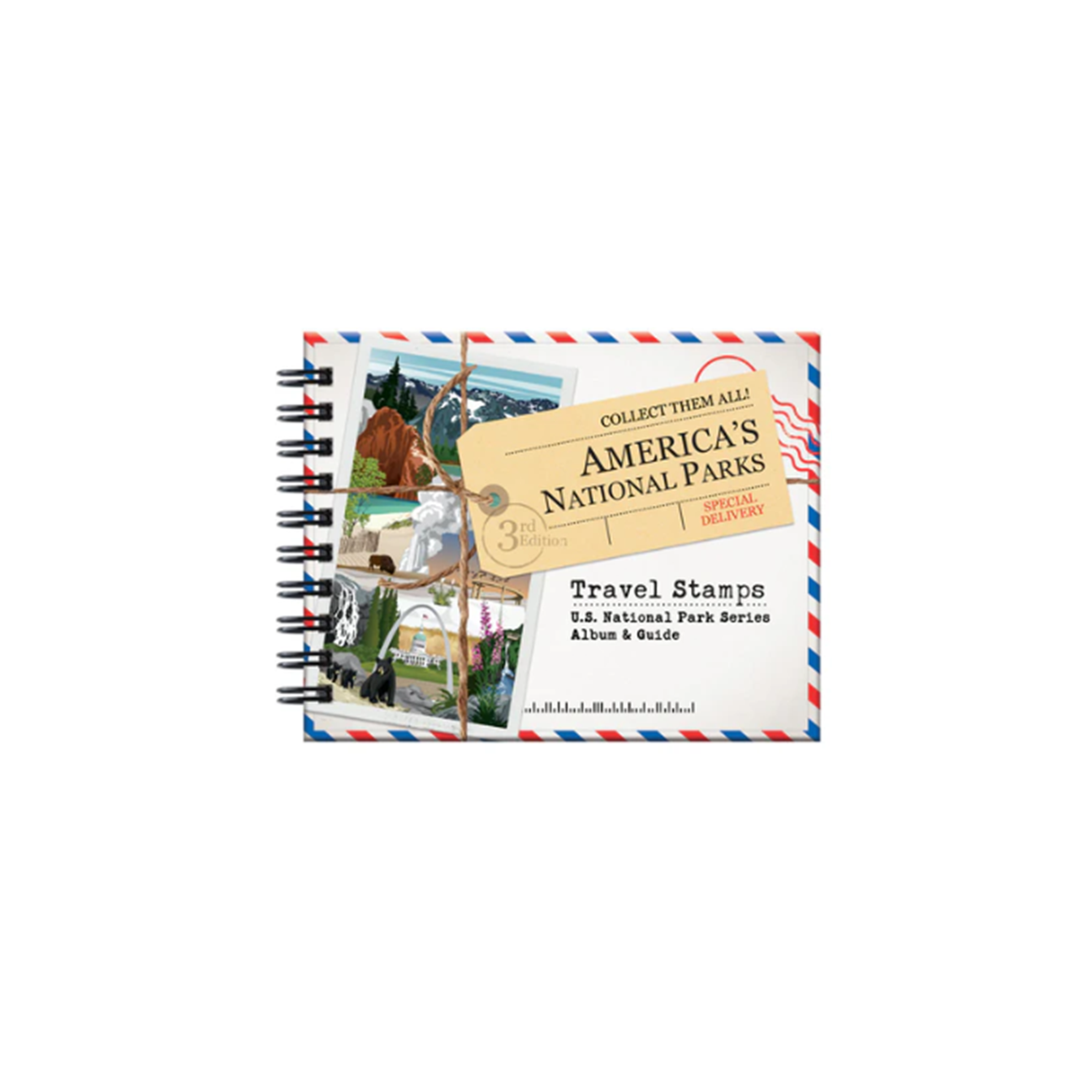 Book - Travel Stamp - Album US Natl Parks - Zion Natl Park Forever Project