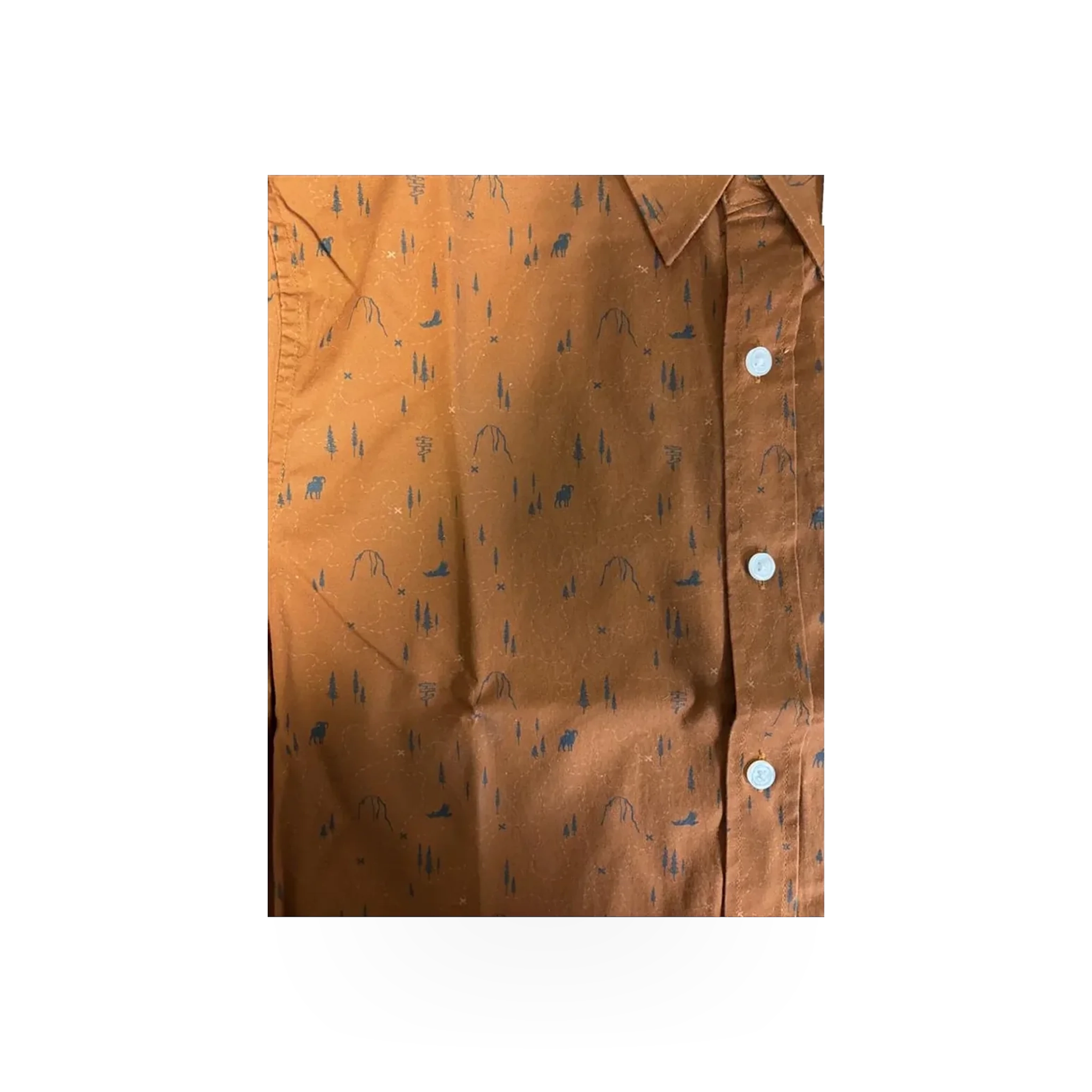 Brown CAMP THEME T-shirt by JACK & SAGE featuring a comfortable fit and outdoor-inspired design.