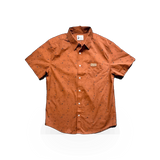 Brown CAMP THEME T-shirt by JACK & SAGE featuring a casual fit and graphic design, ideal for outdoor enthusiasts.