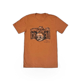 American Backcountry Click Zion T-shirt showing a graphic design on the front, casual fit, made from comfortable fabric.