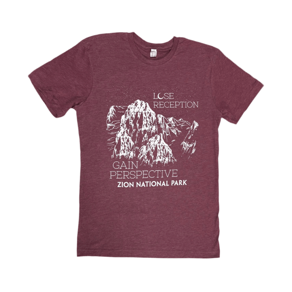 Tshirt - Lose Reception - Zion Natl Park Forever Project