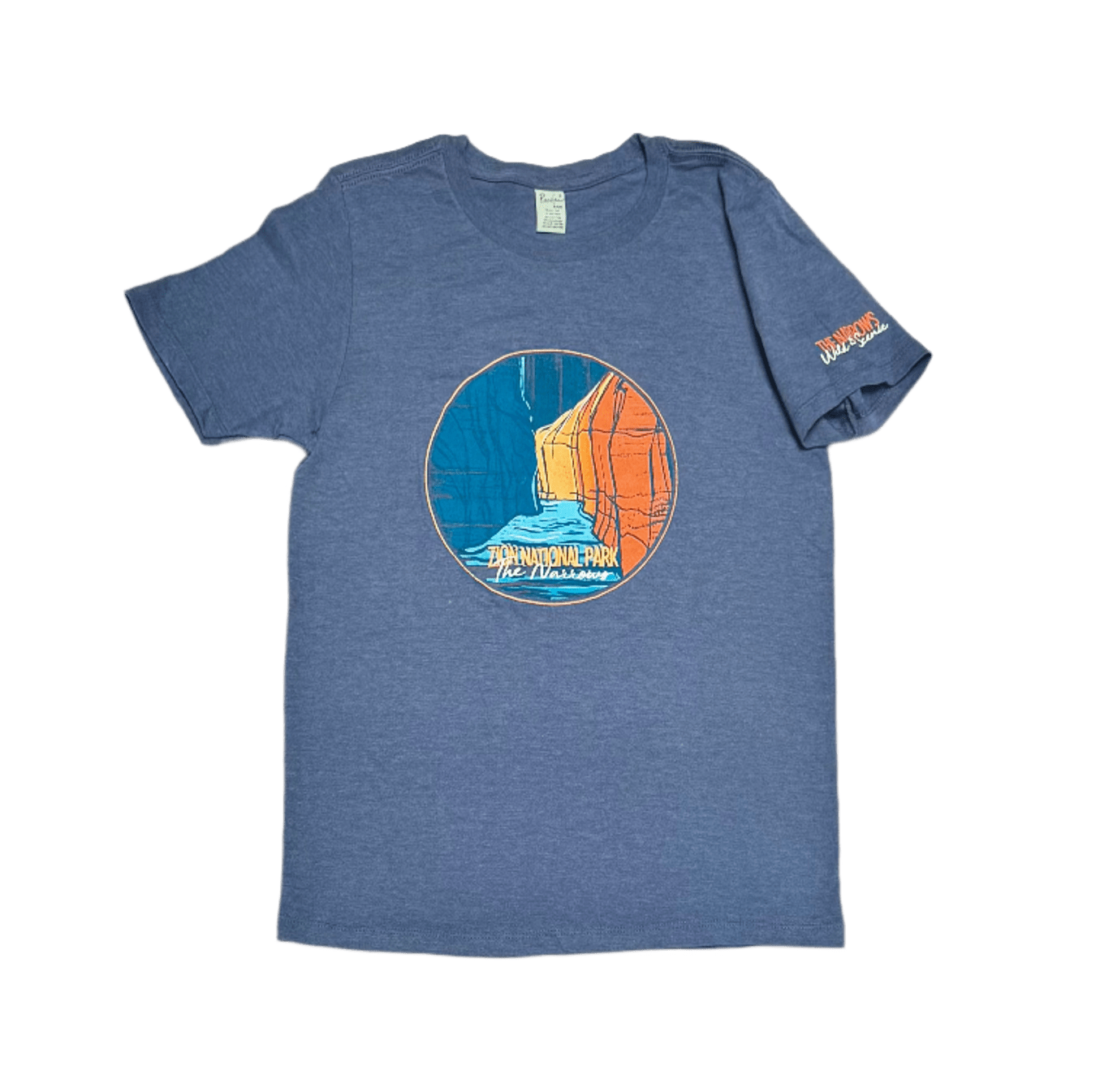 Tshirt - Narrows Wild - Zion Natl Park Forever Project