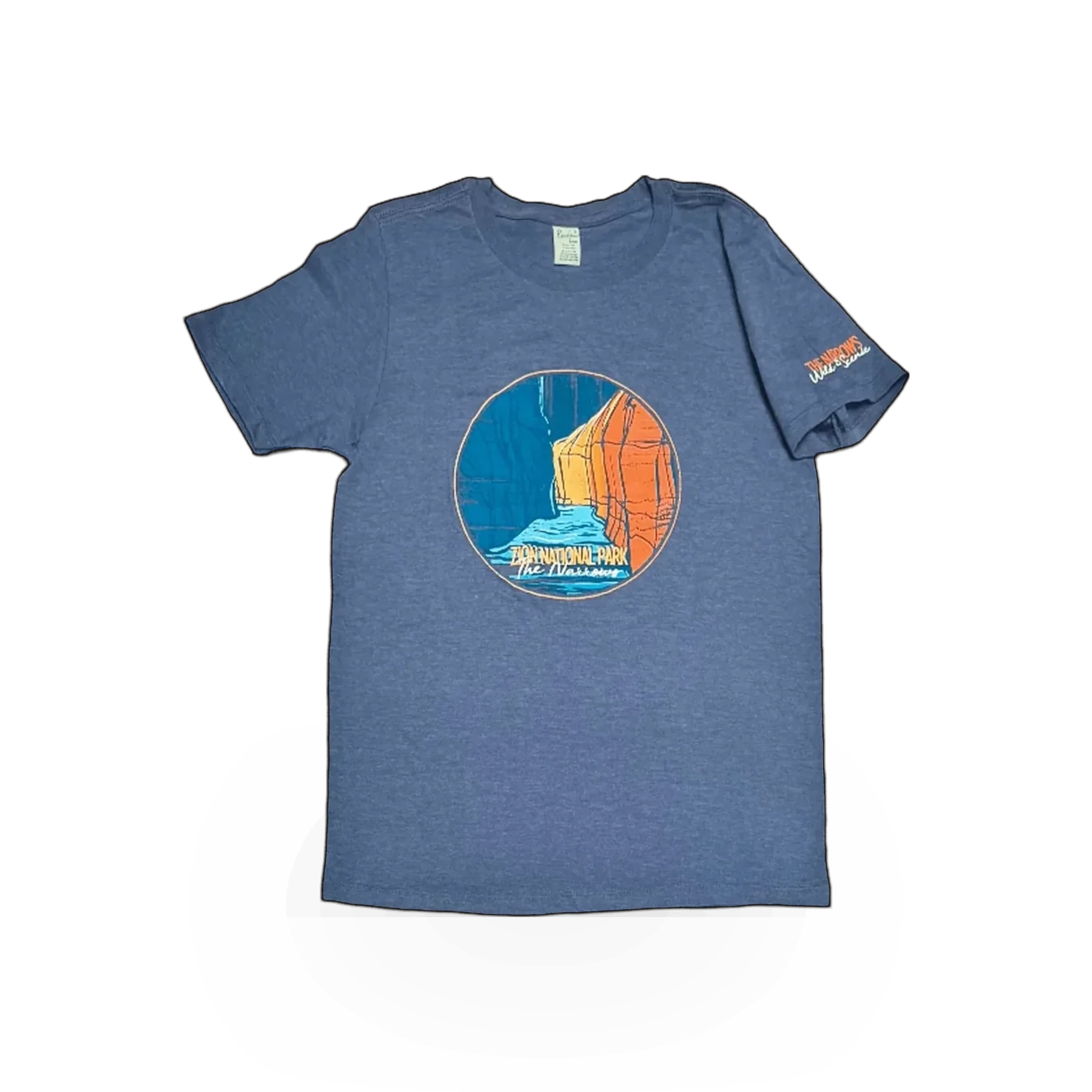 Concept 360 Narrows Wild T-shirt with graphic print, casual fit, and short sleeves, displayed flat on a white background.