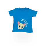 RMR Designs themed T-shirt featuring a detailed illustration of a ringtail cat on a white background.