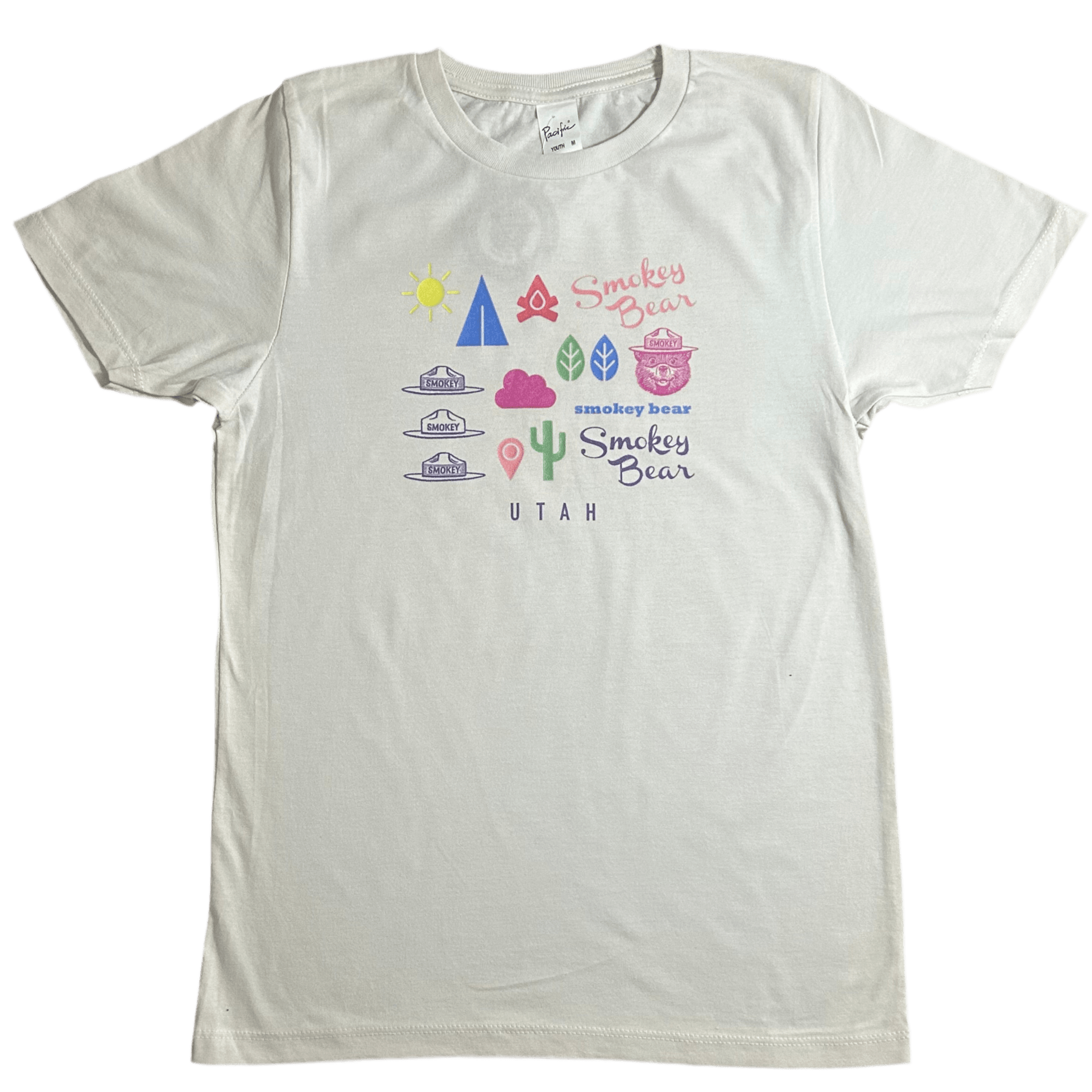 Tshirt - Smokey Bear Elements YTH - Zion Natl Park Forever Project