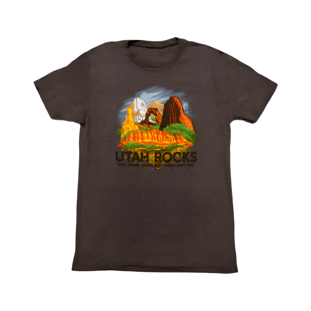 Tshirt - Utah Rocks - Zion Natl Park Forever Project