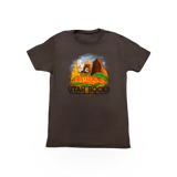 RMR Designs Utah Rocks themed T-shirt featuring mountain and rock graphic in casual style.
