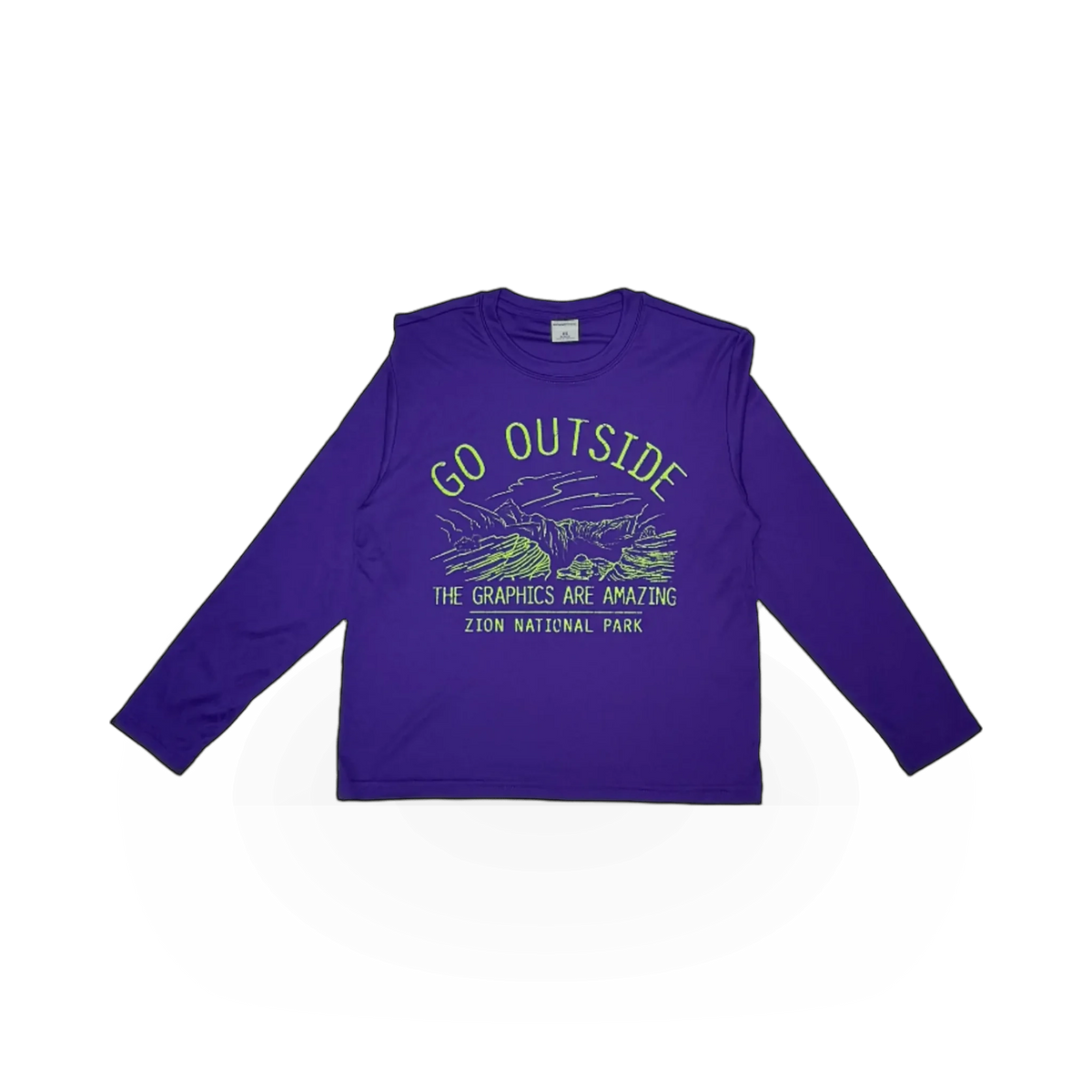 RMR Designs youth T-shirt with "Go Outside" theme, featuring outdoor adventure graphic on casual cotton tee.