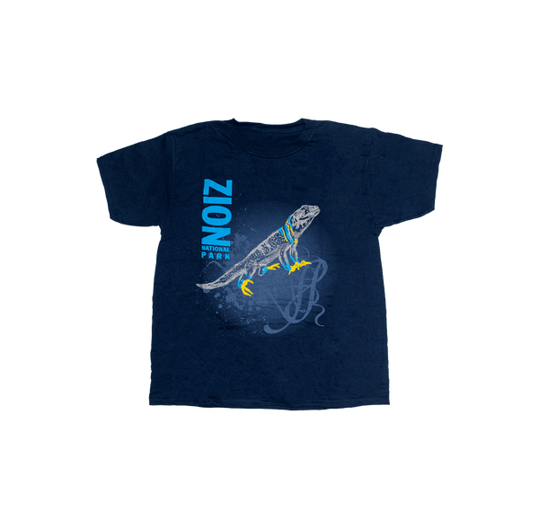 Tshirt - Yth Silver Lizard - Zion Natl Park Forever Project