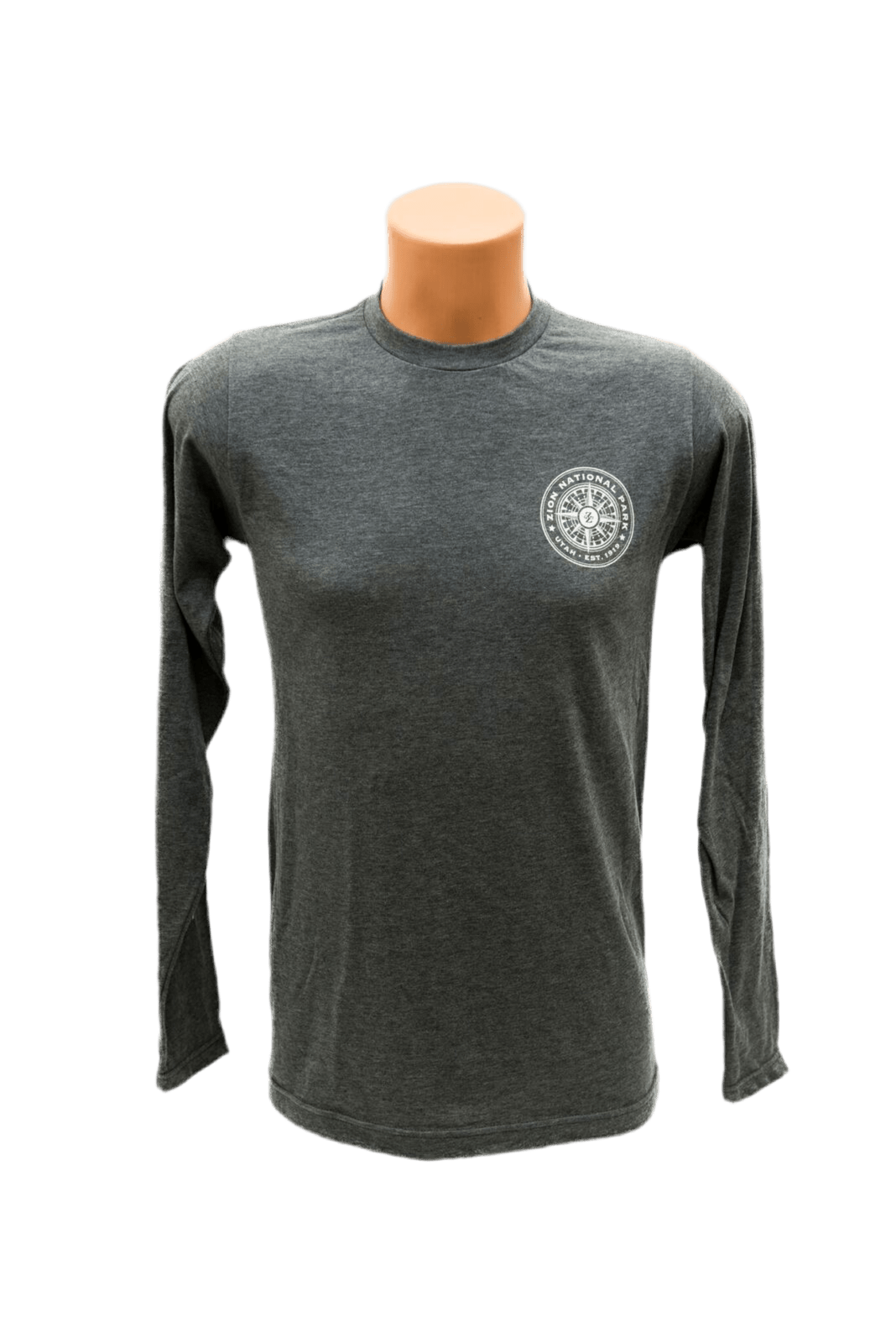 Tshirt - Zion GPS LS - Zion Natl Park Forever Project