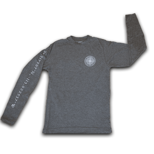 Tshirt - Zion GPS Long Sleeve - Zion Natl Park Forever Project