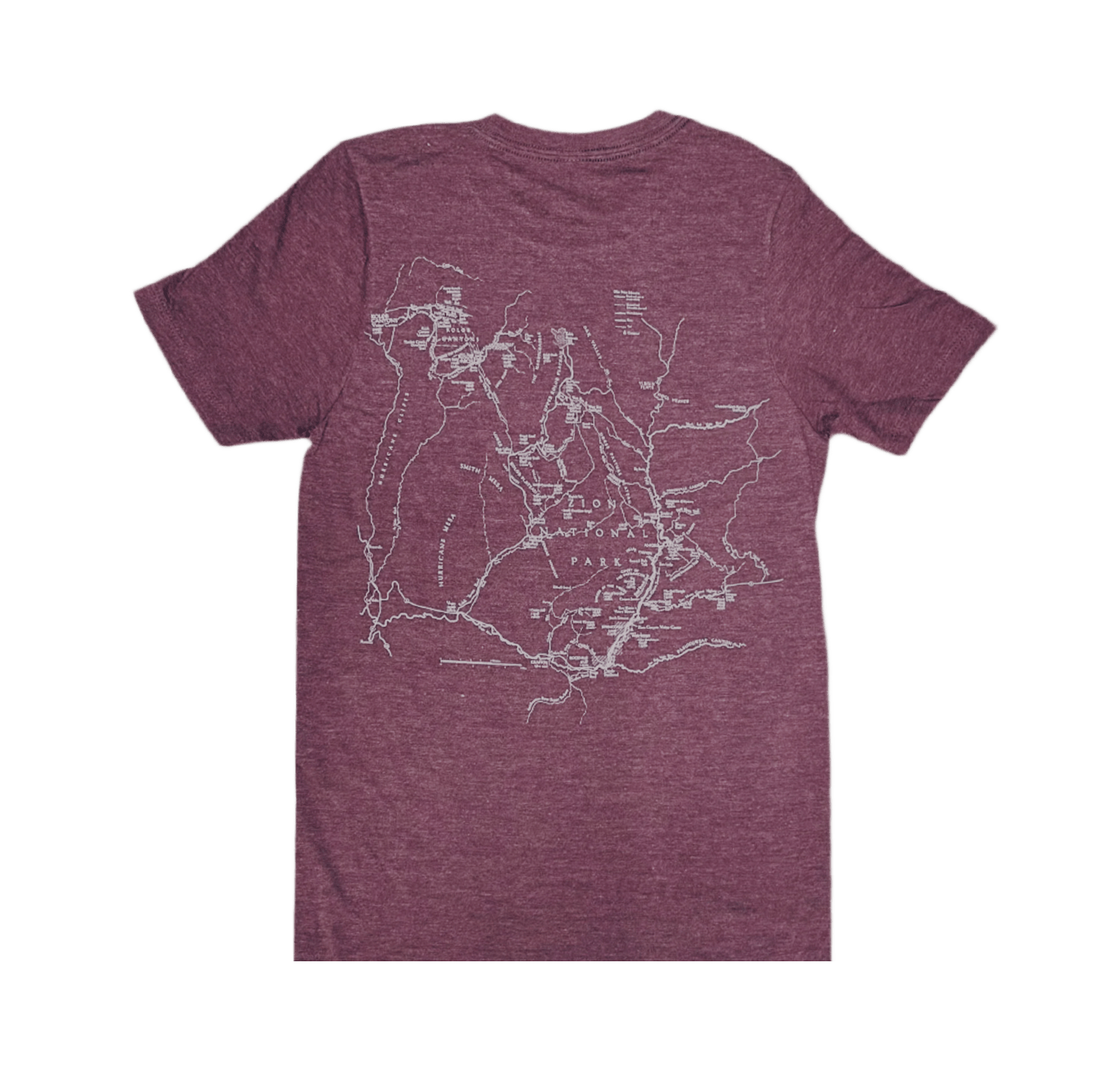 Tshirt - Zion GPS Short Sleeve- Zion Natl Park Forever Project