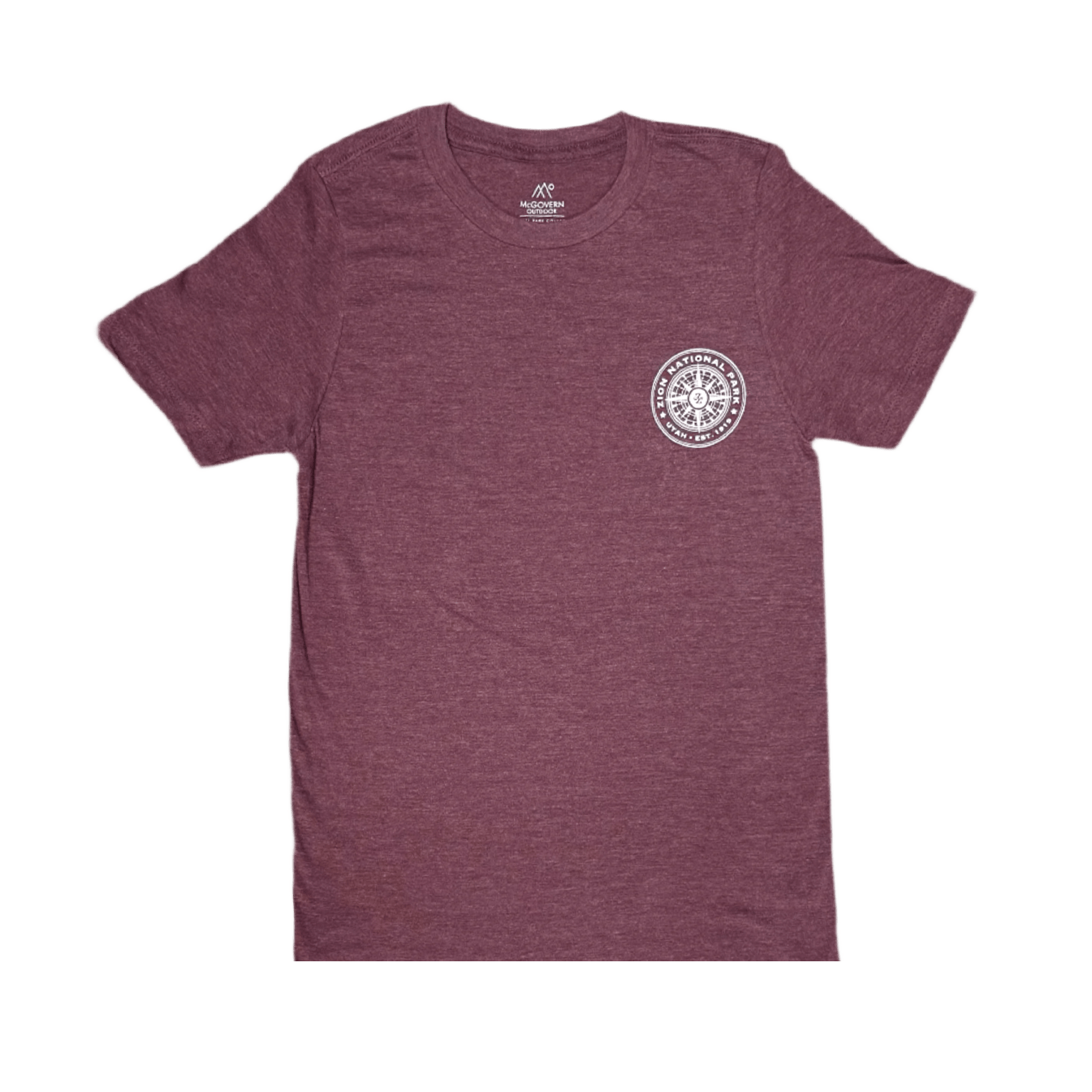Tshirt - Zion GPS SS - Zion Natl Park Forever Project