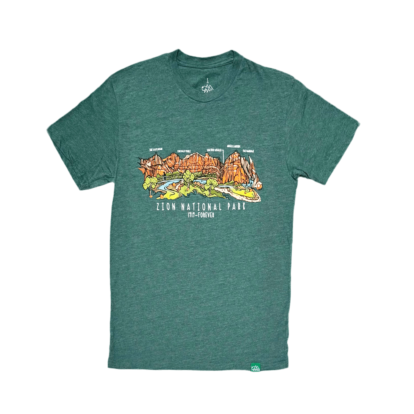 Tshirt - Zion Panoramic - Zion Natl Park Forever Project