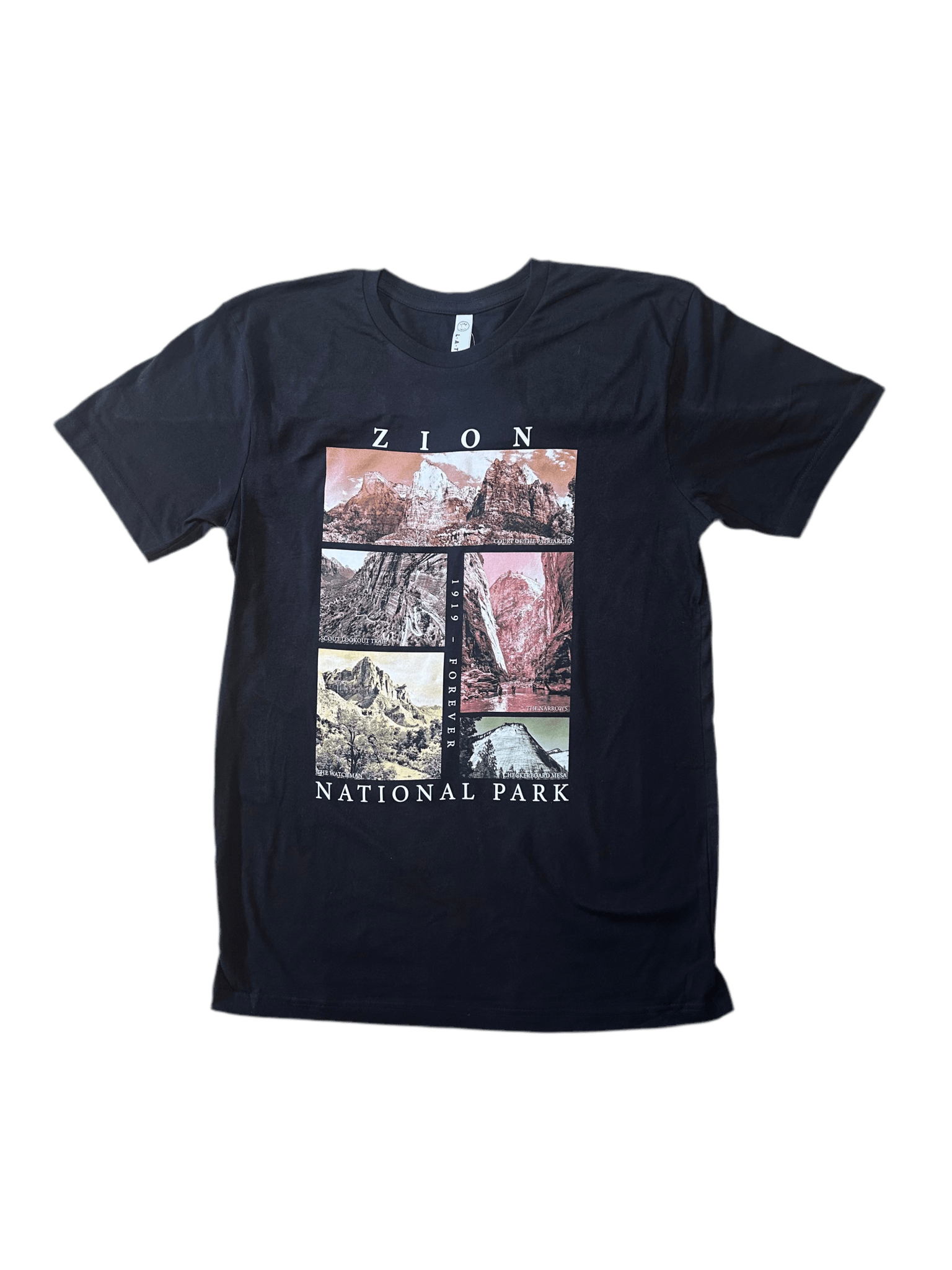 Tshirt - Zion Photo Collage - Zion Natl Park Forever Project