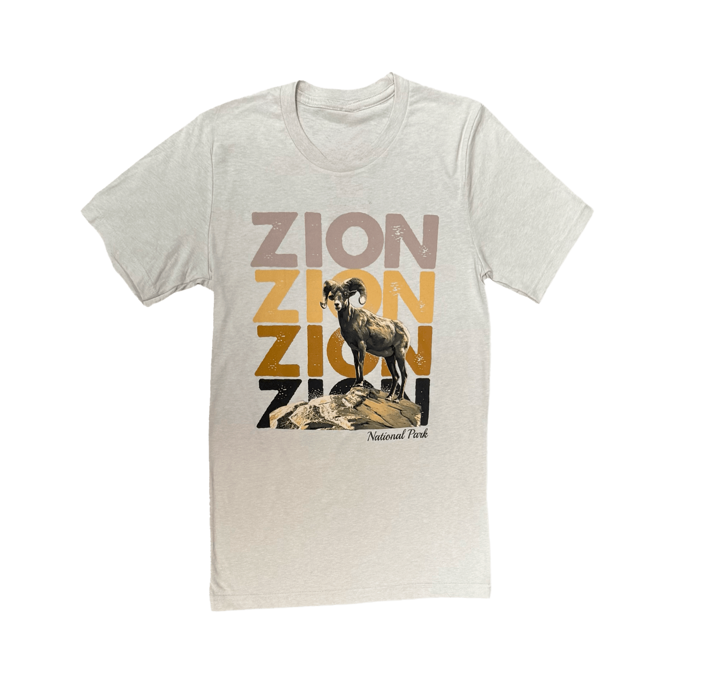 Tshirt - Zion Repeat Bighorn Sheep - Zion Natl Park Forever Project