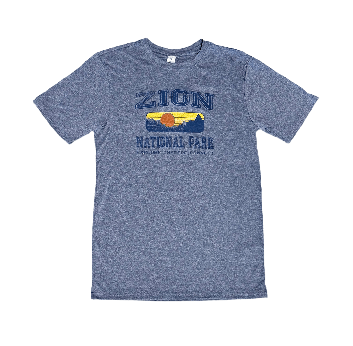 Tshirt - Zion Tech Navy - Zion Natl Park Forever Project