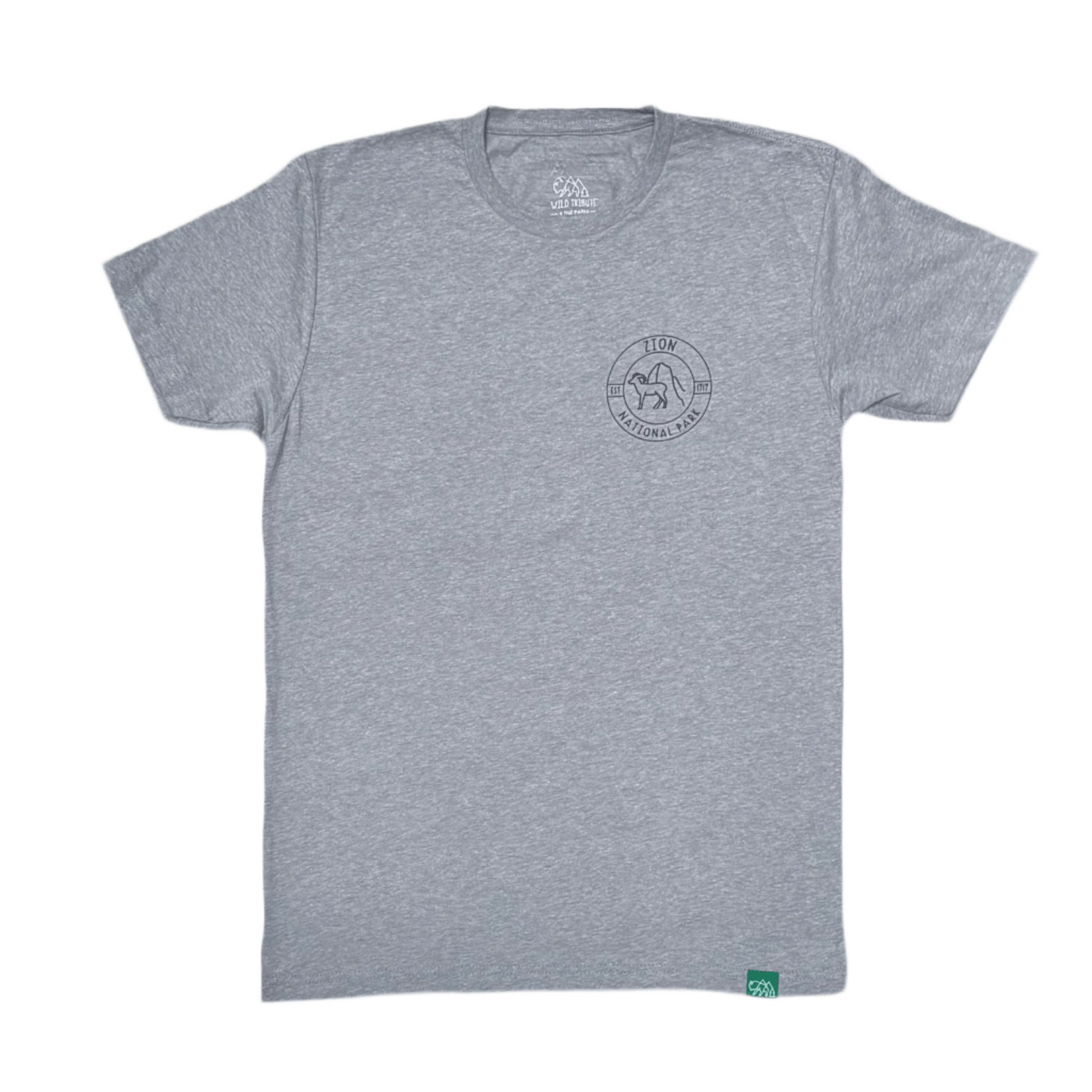 Tshirt - Zion Topo Map - Zion Natl Park Forever Project