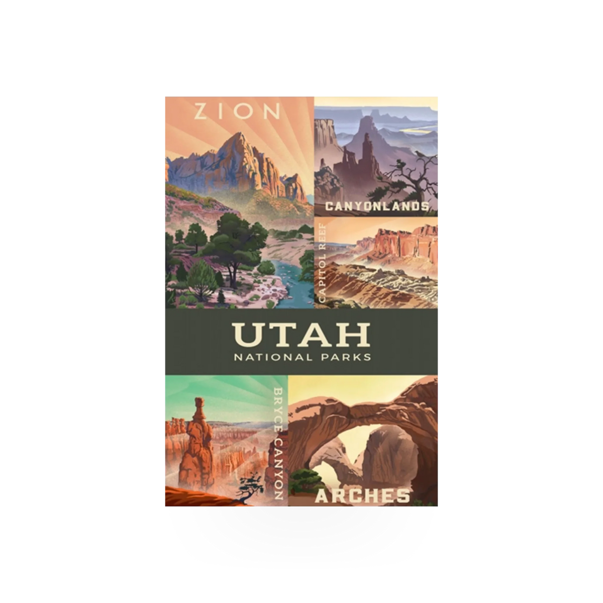 Print - Utah Parks Art 122356-12X18