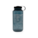 Nalgene water bottle with themed design, made by All Pack Specialists, featuring a durable, reusable plastic bottle on a neutral background.