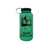 All Pack Specialists Nalgene water bottle with themed design and durable, BPA-free plastic for outdoor hydration.