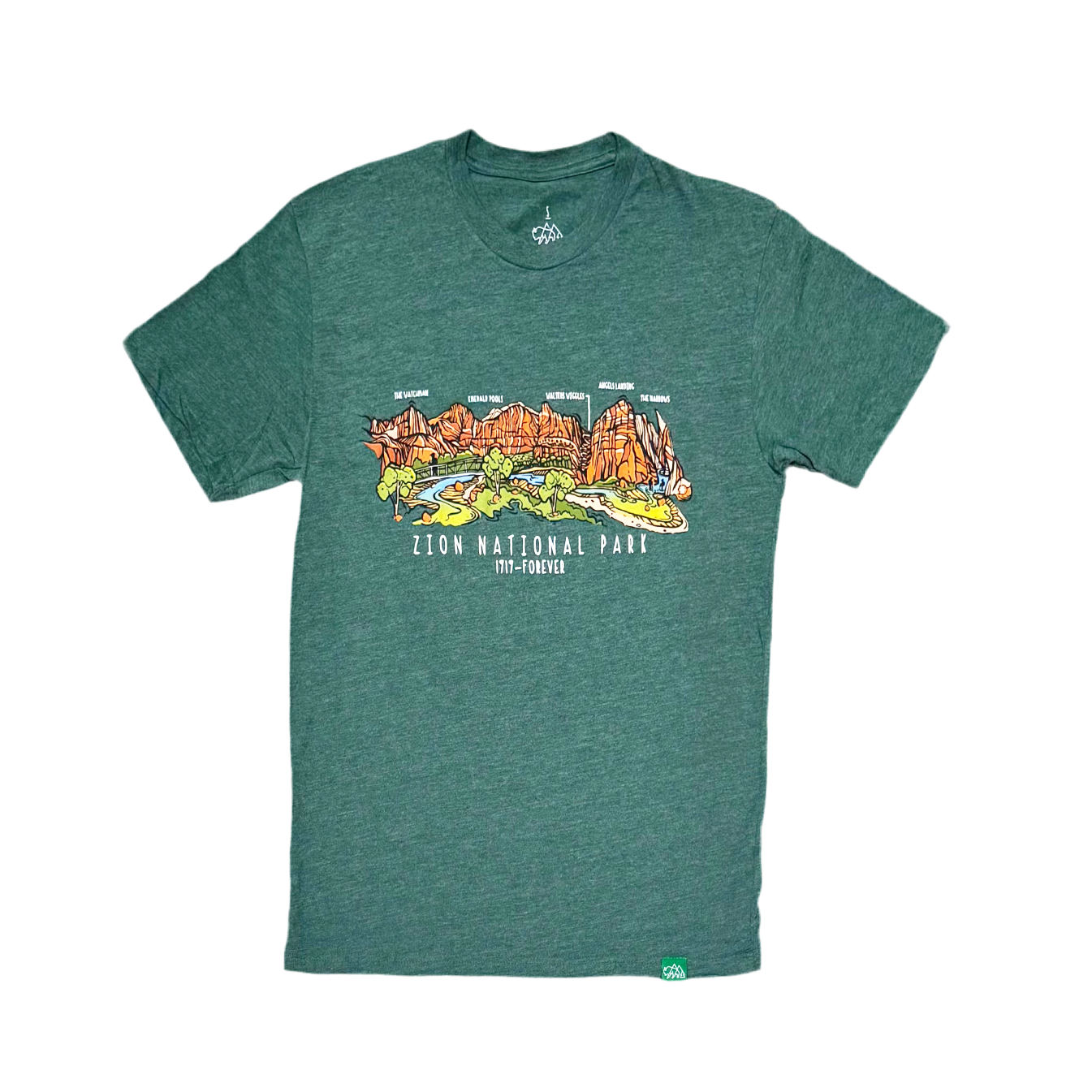 Tshirt - Zion Panoramic - Zion Natl Park Forever Project